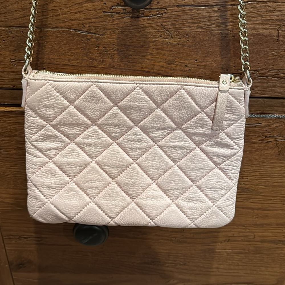 Kate Spade light pink quilted leather purse bag - Picture 4 of 9